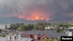 آتش‌سوزی در کانادا.