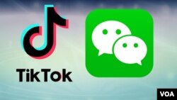 TikTok dan WeChat ikut terdampak akibat sengketa teknologi dan spionase antara Washington dan Beijing (foto: ilustrasi). 