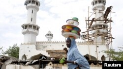 Wani masallaci da 'yan ta'ada suka kaiwa hari a jihar Adamawa