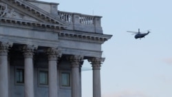 Helikopter u kojem je predsednik Donald Tramp napustio Belu kuću