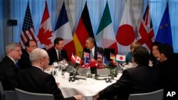 Lideri G7 na sastanku u Hagu