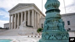 位于华盛顿的美国最高法院（2020年6月15日）。