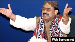 中华民国庆祝104年双十国庆，马英九总统发表国庆演说。（美国之音李逸华拍摄）