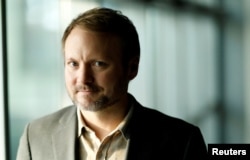 Director Rian Johnson poses for a portrait while promoting the movie "Star Wars: The Last Jedi" in Los Angeles, Dec. 3, 2017.
