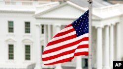 The White House, Monday, Feb. 26, 2018 in Washington. (AP Photo/Andrew Harnik)