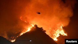 Požar u brdima oko Los Anđelesa, 28. oktobar 2019 (Foto: Rojters/Gene Blevins)