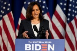 Democratic vice presidential candidate Sen. Kamala Harris.