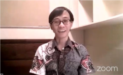 Tangkapan layar Ahli Epidemiologi University of Otago New Zeland Panji Hadisoemarto (Foto courtesy: Inews Portal)