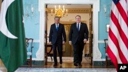 وزرای خارجه امریکا و پاکستان (عکس از آرشیف)