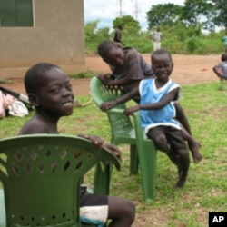 Orphanage outside Gulu, northern Uganda, home to children whose parents were killed by Joseph Kony's Lord's Resistance Army, April 20, 2012.