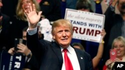 Donald Trump, candidat aux primaires républicaines pour la présidentielle américaine