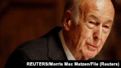 Valery Giscard d'Estaing, mokonzi ya kala ya France, 20 février 2008