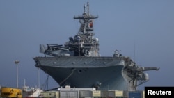 The USS Wasp, shown here docked in Limassol, Cyprus, on Aug. 10, 2024, is the ship of two U.S. Marines who were assaulted in Izmir, Turkey, on Sept. 2, 2024, while the Wasp was docked at the port there.