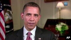 President Obama Delivers his weekly address, 7 Aug 2010