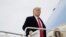 President Donald Trump boards Air Force One in Andrews Air Force Base, Md., Jan. 23, 2020. 