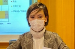 選舉觀察計劃項目幹事盧睿敏表示，研究員進行查冊時遇到很多問題，她認為這些制肘只會阻礙學術及新聞自由 (美國之音/湯惠芸)