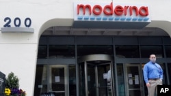 Sedište kompanije Moderna u Kembridžu, u Masačusetsu (Foto: AP)