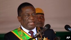 President Emmerson Mnangagwa