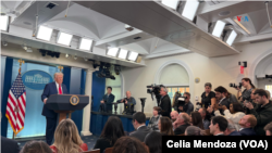 ԱՄՆ-ի նախագահ Դոնալդ Թրամփը ուղերձով դիմել է ամերիկացիների և պատասխանել լրագրողների հարցերին