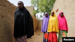 Amina Usman a échappé à Boko Haram à Dapchi, dans l'Etat de Yobe, Nigeria, le 23 février 2018.