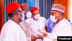 Wasu masu neman takara karkashin jam'iyyar APC (Facebook/David Umahi).