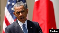 Le président Barack Obama le 28 avril 2015. 