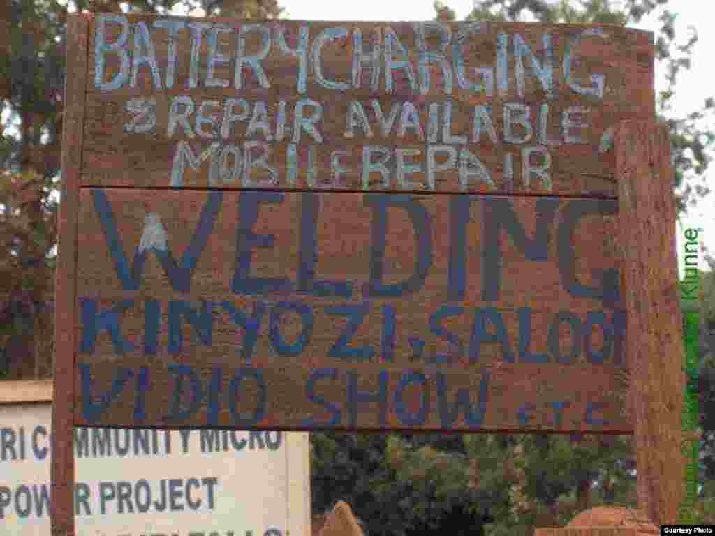Entrepreneurship now reigns in Mbuiru, as the villagers have a regular supply of electricity as a result of their micro-hydropower venture. (Practical Action)