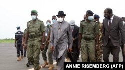 L'ancien président Nigérian Goodluck Jonathan à Bamako