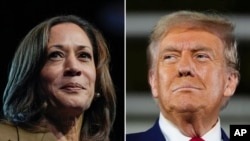 জনমত জরীপে ডেমোক্র্যাট প্রার্থী ভাইস প্রেসিডেন্ট কমালা হ্যারিসের সাথে ডনাল্ড ট্রাম্পের 'হাড্ডা-হাড্ডি' লড়াইয়ের আভাস থাকলেও, বাস্তবে তা হয়নি। ফাইল ফটো।