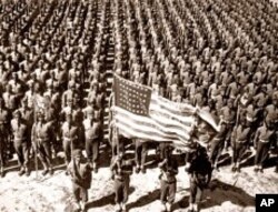 A scene from "For Love of Liberty"