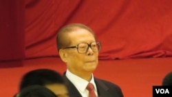 前中国国家主席江泽民 (资料照片，美国之音东方拍摄)