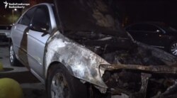 17-avgustda Ukrainaning Brovari shahrida jurnalistlarning mashinasiga o't qo'yilgan