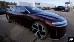 خودروی الکتریکی «لوسید ایر دریم ادیشن» (آرشیو)