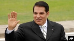 Mantan Presiden Tunisia Zine El Abidine Ben Ali di Rades, luar Tunisia, 11 Oktober 2009. (Foto: dok).