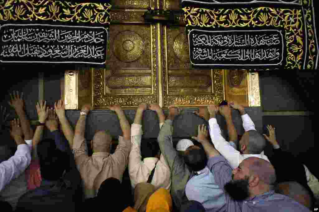 Hotunan Babbar Salla A Babban Masallacin Makka