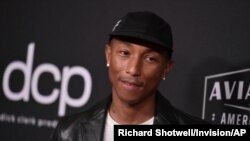 Pharrell Williams arrive à la 23e cérémonie annuelle des Hollywood Film Awards à Beverly Hills, en Californie le 3 novembre 2019.