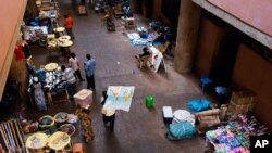 un marché à Ouagadougou, Byrkina Faso