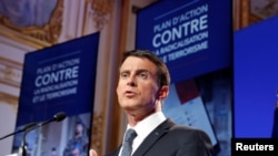 Le Premier ministre français Manuel Valls, 9 mai 2016