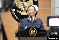 Menko Polhukam Moh. Mahfud MD