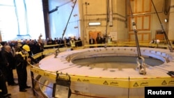 Reaktor nuklir di Arak, Iran, 23 Desember 2019. (Foto: West Asia News Agency via Reuters)