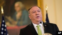 마이크 폼페오 미국 국무장관.