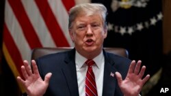 Presiden AS Donald Trump “tidak gembira” dengan kesepakatan Kongres soal pendanaan tembok perbatasan yang hanya seperempat dari permintaan Trump.