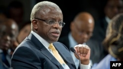 FILE - Former Ugandan Prime Minister Amama Mbabazi. 
