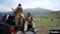 د پاکستان امنيتي ځواکونو د جنورۍ له ۱۹ (مرغومې ۳۰) څخه په بګن کې عمليات پيل کړي دي. (عکس ارشیف).