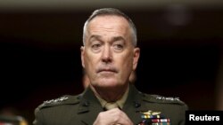 Jenderal AS, Joe Dunford mengatakan NATO sudah mempunyai pandangan bersama soal ancaman ISIS dan Rusia (foto: dok).