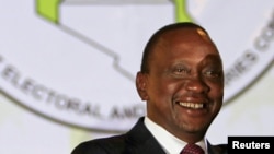 Dans un communiqué, la Maison Blanche a salué l'élection du président Uhuru Kenyatta 