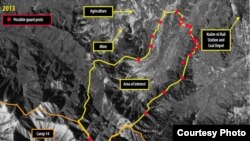올해 초 공개된 북한 14호 개천관리소의 위성사진. 정치범 수용소 중 한 곳이다.