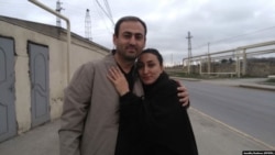 Əfqan Sadıqov və həyat yoldaşı Sevinc Sadıqova 