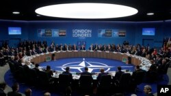 د ناټو سازمان مشرانو د ډسبمر په څلورمه په لندن کې غونډه وکړه