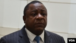 Le ministre de la Justice angolais, Rui Mangueira, 18 novembre 2015.